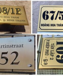 Liên hệ ngay với Quảng Cáo Hoài Việt để nhận tư vấn miễn phí để giúp bạn có mẫu bảng số nhà ưng ý nhất