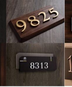 bảng số phòng khách sạn