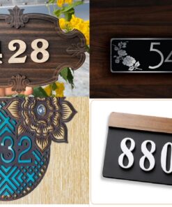 In bảng số phòng đồng bộ giúp khách sạn xây dựng hình ảnh chuyên nghiệp, chỉn chu