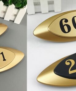 Quảng Cáo Hoài Việt nhận thiết kế, in bảng số phòng khách sạn theo yêu cầu đa dạng concept