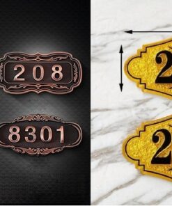 Quảng Cáo Hoài Việt tư vấn miễn phí, in bảng số phòng theo yêu cầu cho nhà nghỉ, khách sạn,...