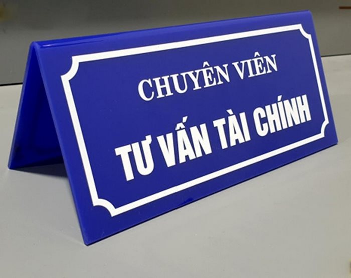 In bảng tên chữ A chuyên nghiệp, sang trọng, giá tốt 1 bảng tên chữ A