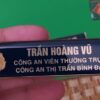 bảng tên công an