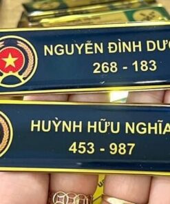 bảng tên công an