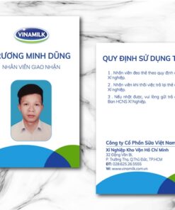 In bảng tên công nhân rẻ, bền cho nhà máy, xưởng sản xuất 7 Mẫu in bảng tên công nhân dạng thẻ đeo cổ bằng chất liệu mica mỏng