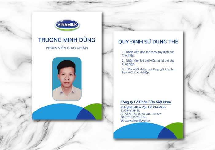 In bảng tên công nhân rẻ, bền cho nhà máy, xưởng sản xuất 15 Mẫu in bảng tên công nhân dạng thẻ đeo cổ bằng chất liệu mica mỏng