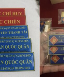 Việc in bảng tên đúng quy cách, dễ đọc và bền bỉ là yêu cầu cần được các đơn vị quan tâm đúng mức