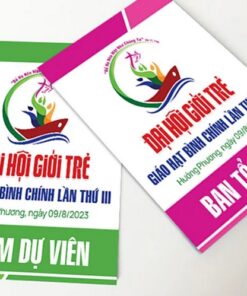 Bảng tên giáo xứ còn được dùng cho thành viên trong ban hành giáo, hội đoàn,... khi tổ chức sự kiện