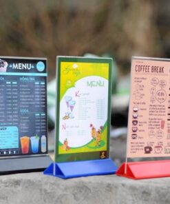 bảng tên món ăn