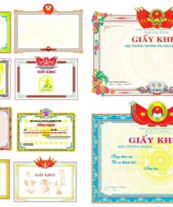 Hiện nay có nhiều lựa chọn chất liệu in giấy khen quyết định tính thẩm mỹ và sự sang trọng 