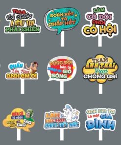 Chi phí in hashtag phụ thuộc nhiều vào số lượng, chất liệu và kích thước sản phẩm