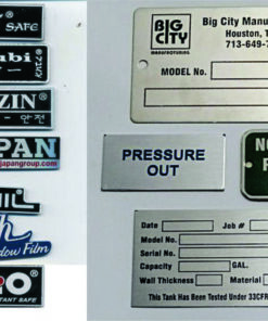 Chi phí in tem kim loại sẽ cao hơn tem nhãn các chất liệu khác