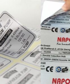 Chi phí in tem nhôm phụ thuộc số lượng và yêu cầu từ khách hàng